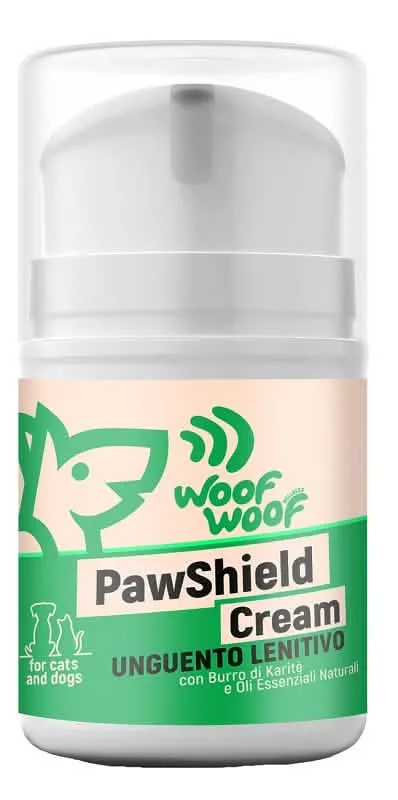 Woof woof wellness pawshield cream lenitiva zampe e pelle danneggiata 50 ml - immagine 1