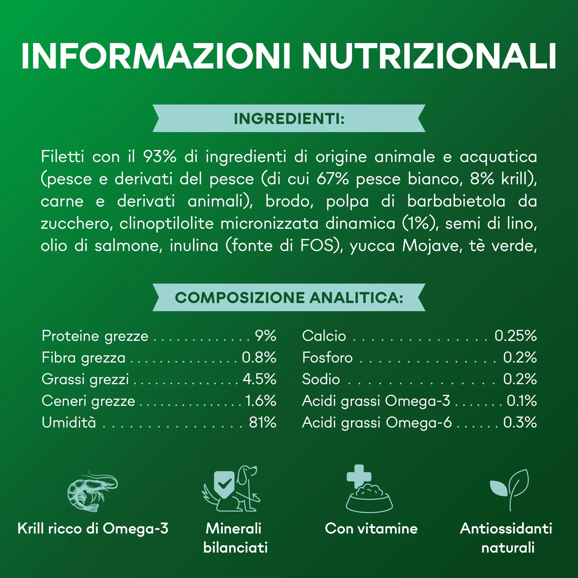 Nature's Protection Superior Care Umido cani, Pesce bianco 12 x 85 g - immagine 7