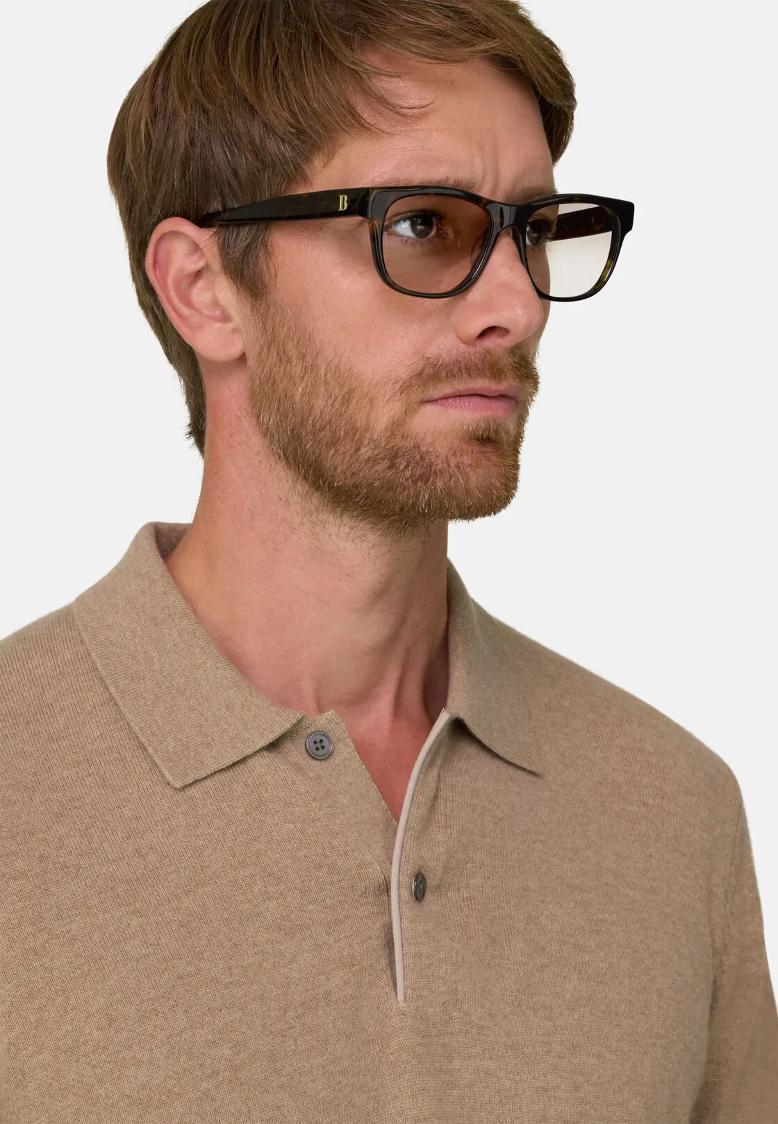 Boggi, Polo Di Maglia In Lana Cashmere, Uomo, , Taglia: L - immagine 3