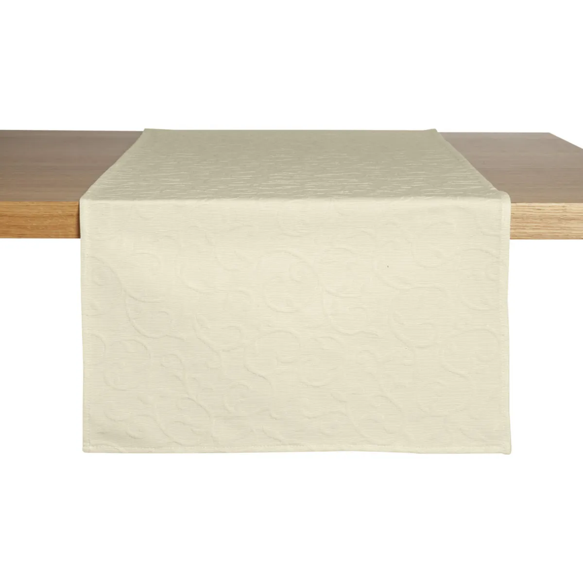 ERWIN M. Runner tavola Biella; 40x170 cm (LxL); champagne beige; rettangolare - immagine 1
