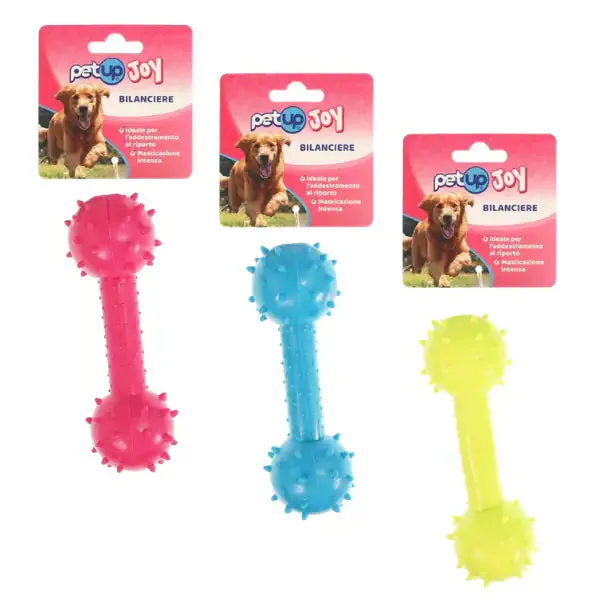PetUp Joy gioco per cani Bilanciere in TPR Misura 14,5 cm Colori assortiti - Giochi per cani - immagine 1