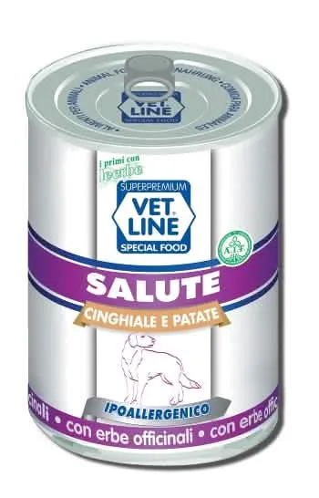 Vet line salute cinghiale/patate 400 g - immagine 1