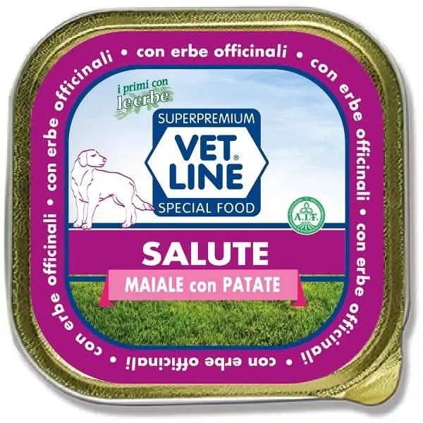 Vet line salute maiale/patate 150 g - immagine 1