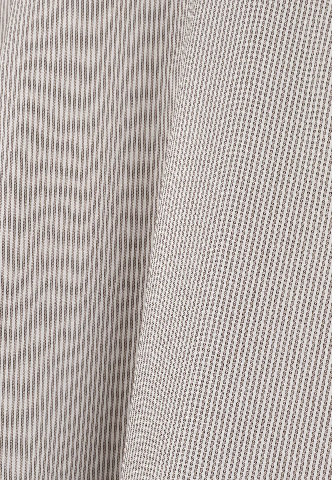 Boggi, Camicia A Righe In Cotone Regular Fit, Uomo, Marrone, Taglia: 37 - immagine 5