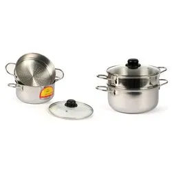 Vaporiera Inox set 3 pz (24cm) DAISY 740VBE - immagine 1