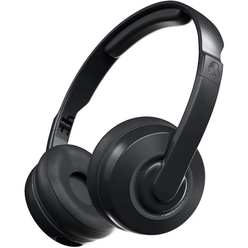 Auricolari Skullcandy Cassette On-Ear Wireless Bluetooth Pieghevoli Microfono Neri - immagine 1