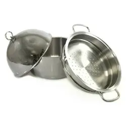 Vaporiera Inox (24cm) REALTERM VAP224 - immagine 1