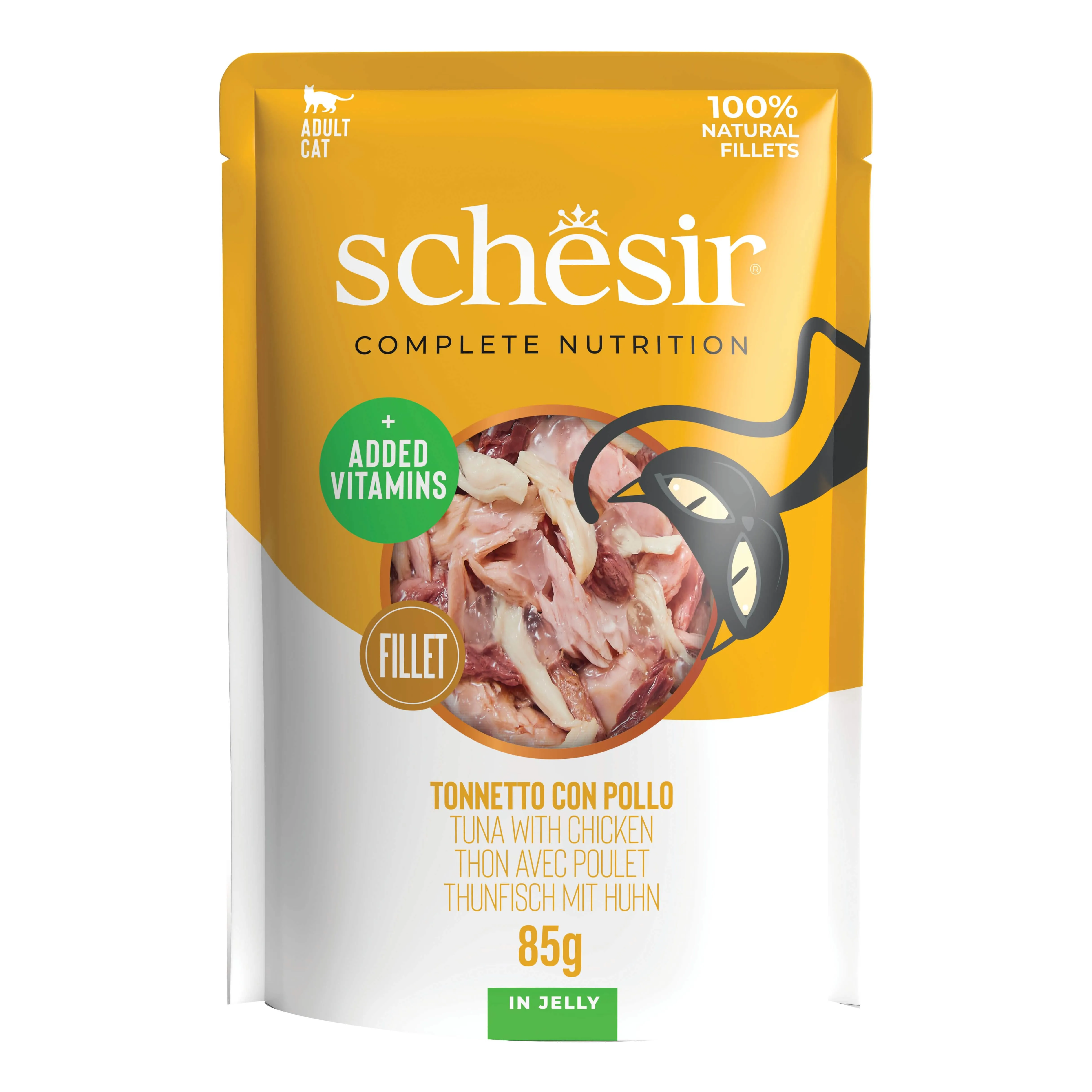 Schesir cat tonno pollo 85g - immagine 1