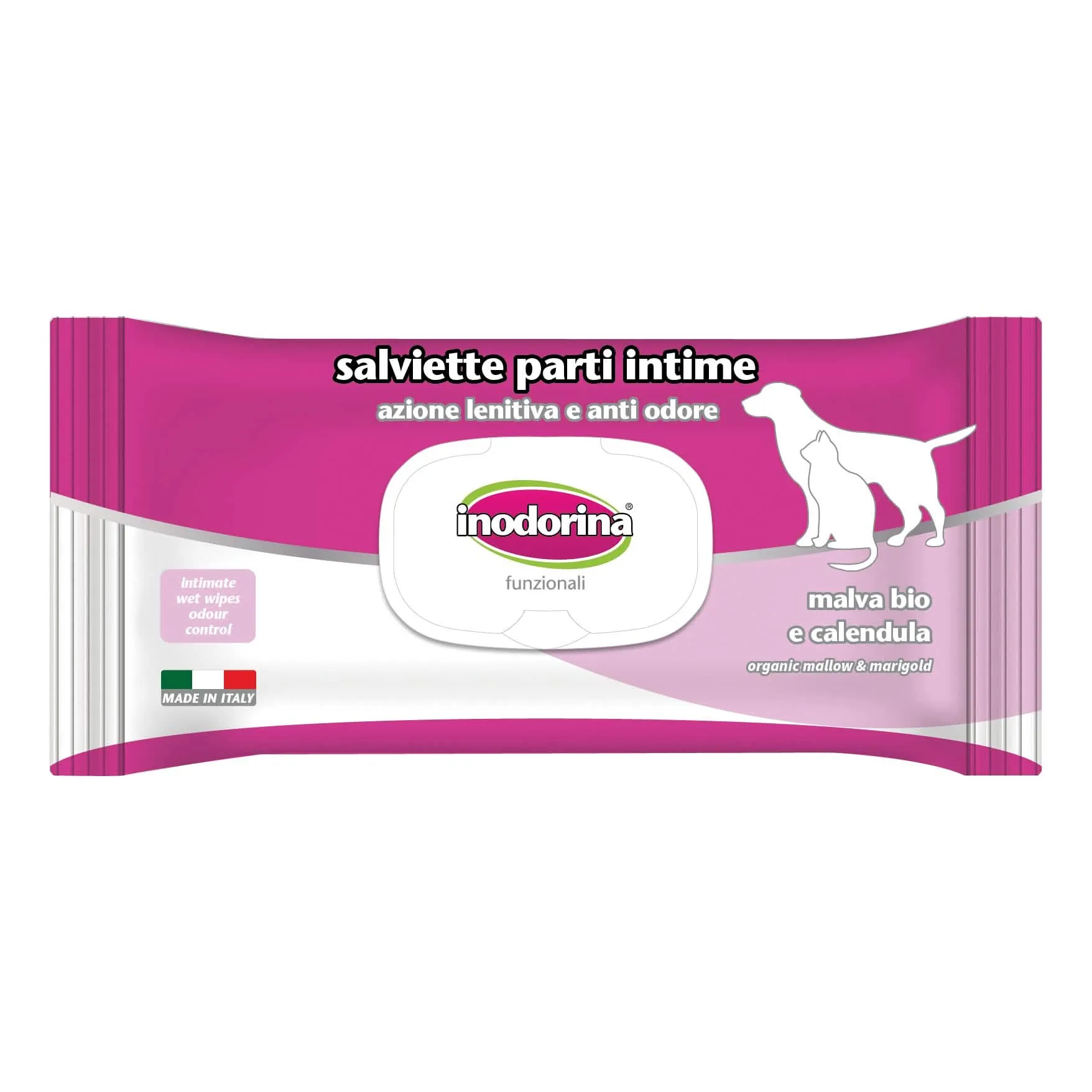 Inodorina funzionale salviette parti intime 40 pezzi - immagine 1