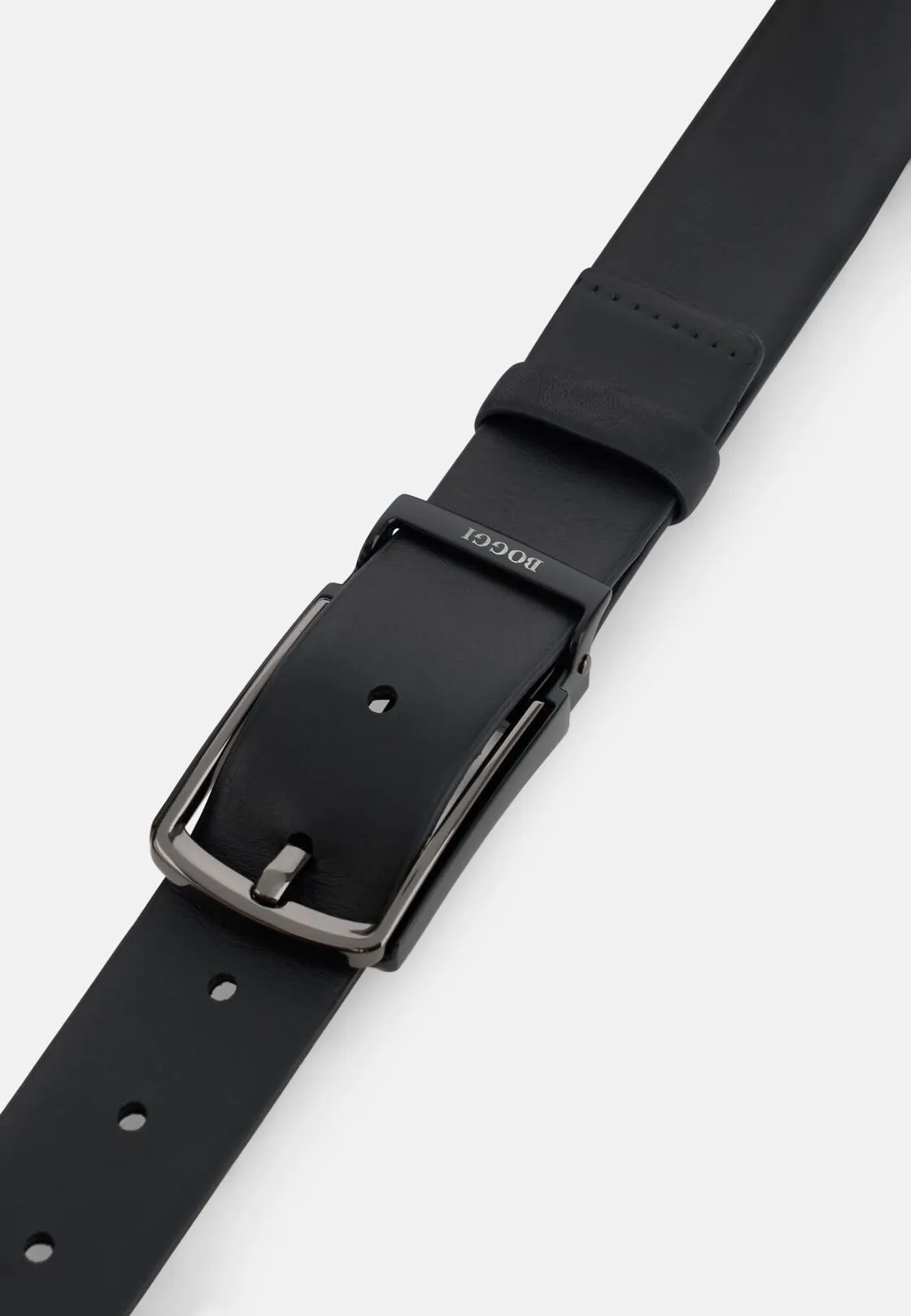 Boggi, Cintura In Pelle Con Cofanetto Regalo, Uomo, Nero, Taglia: 95 - immagine 3