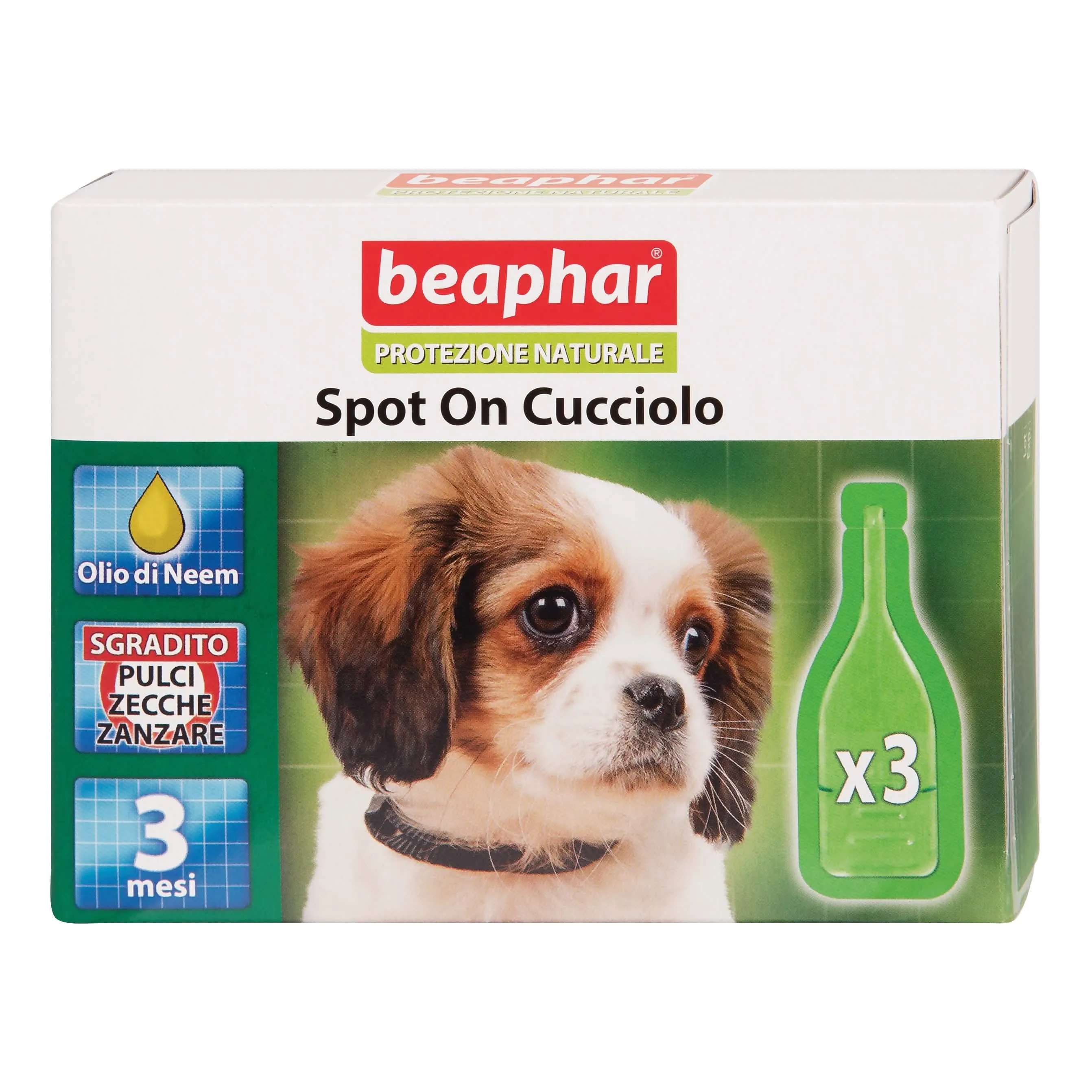 Protezione nat spot on cucciolo 3 pipette da 1 ml - immagine 1