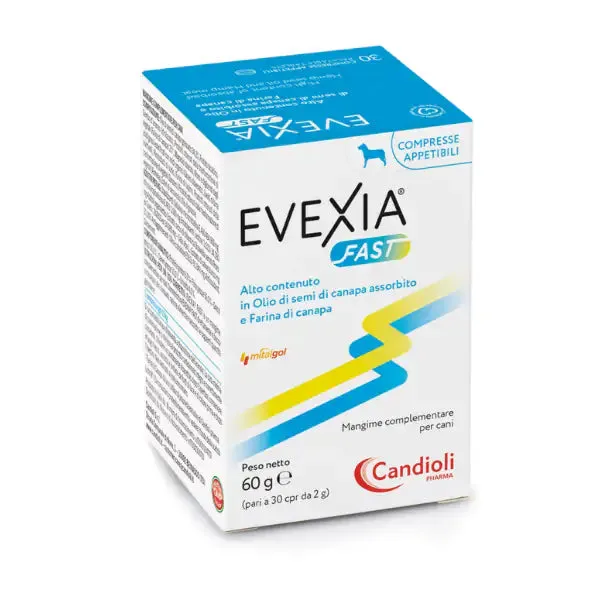 Candioli Pharma Evexia Fast Supporto articolare Compresse per cani 30 Compresse - Integratori per cani - immagine 1