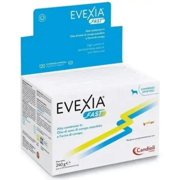 Candioli Pharma Evexia Fast Supporto articolare Compresse per cani 120 compresse - Integratori per cani - immagine 1