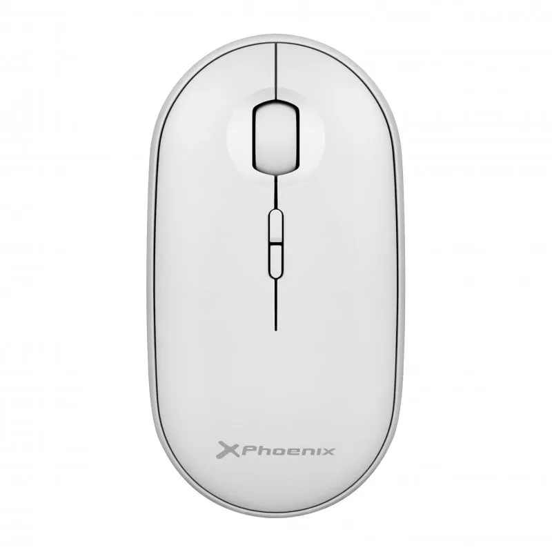 Mouse ottico wireless Phoenix Rebble 1600 DPI bianco - immagine 1