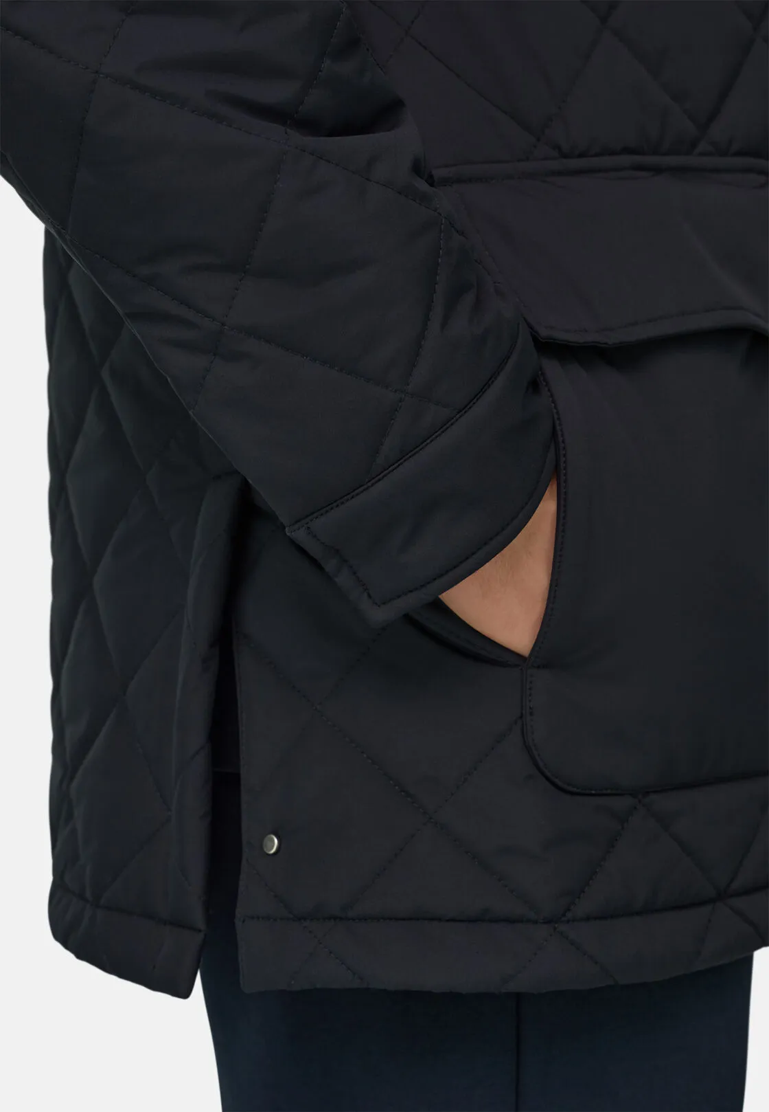 Boggi, Caban Imbottito In Tessuto Tecnico, Uomo, Navy, Taglia: XL - immagine 5