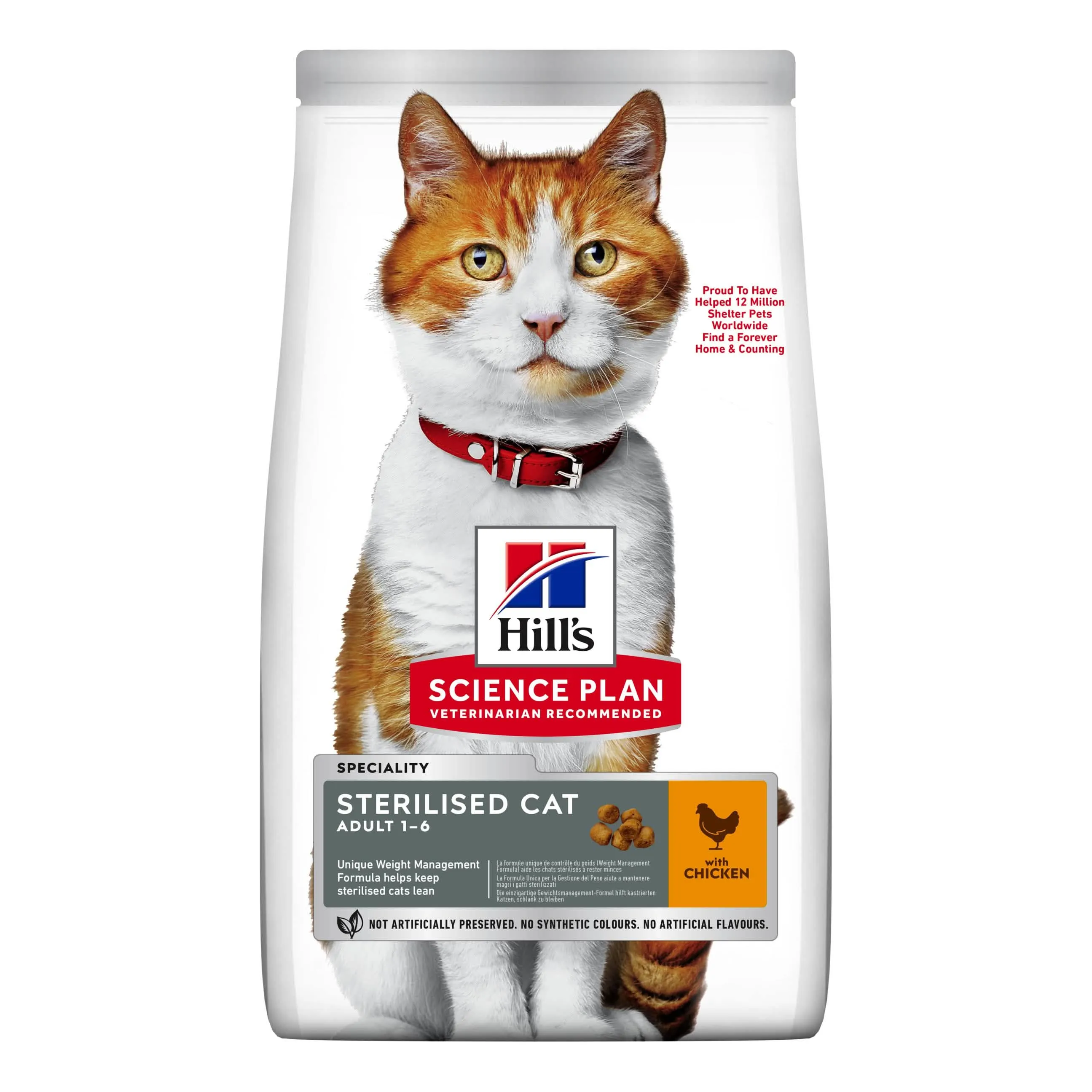 Science plan feline adult chicken 300 g - immagine 1