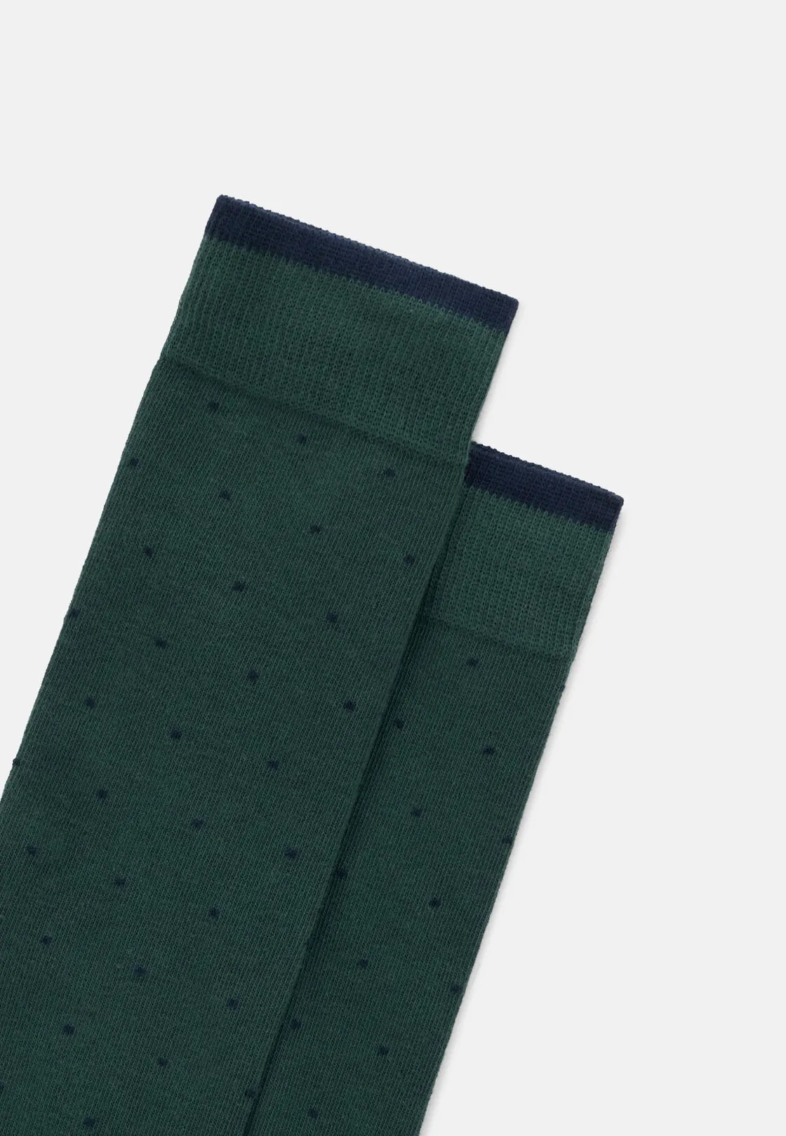 Boggi, Calze Lunghe Motivo Pois In Misto Cotone, Uomo, - immagine 3