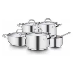 Batteria pentole Inox 18/10 ( 9 pz) CHEF LINE 163909 - immagine 1