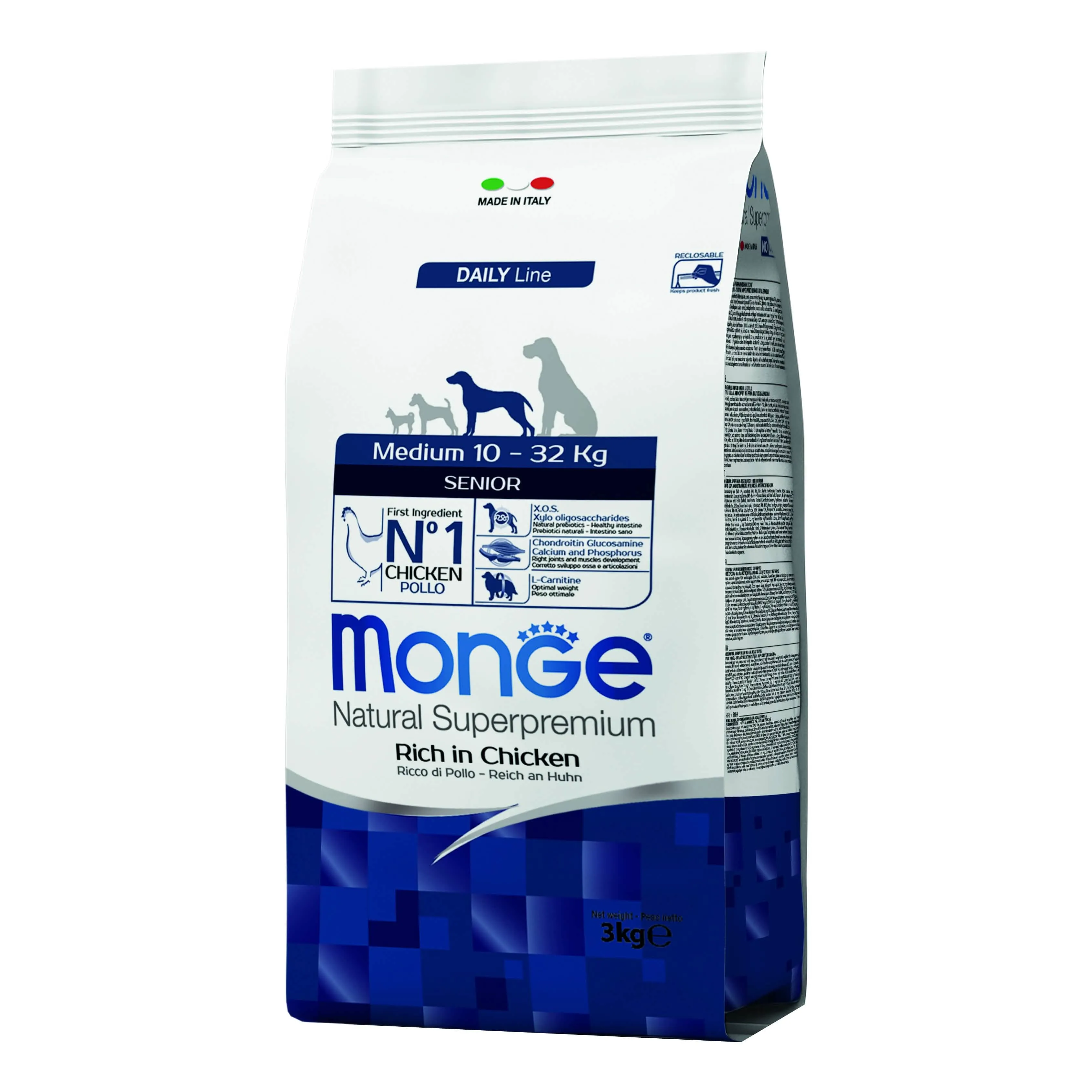 Monge medium senior 3000 g - immagine 1