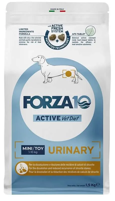 Forza 10 active urinary dogmi & adult pesce dry 1,5 kg - immagine 1