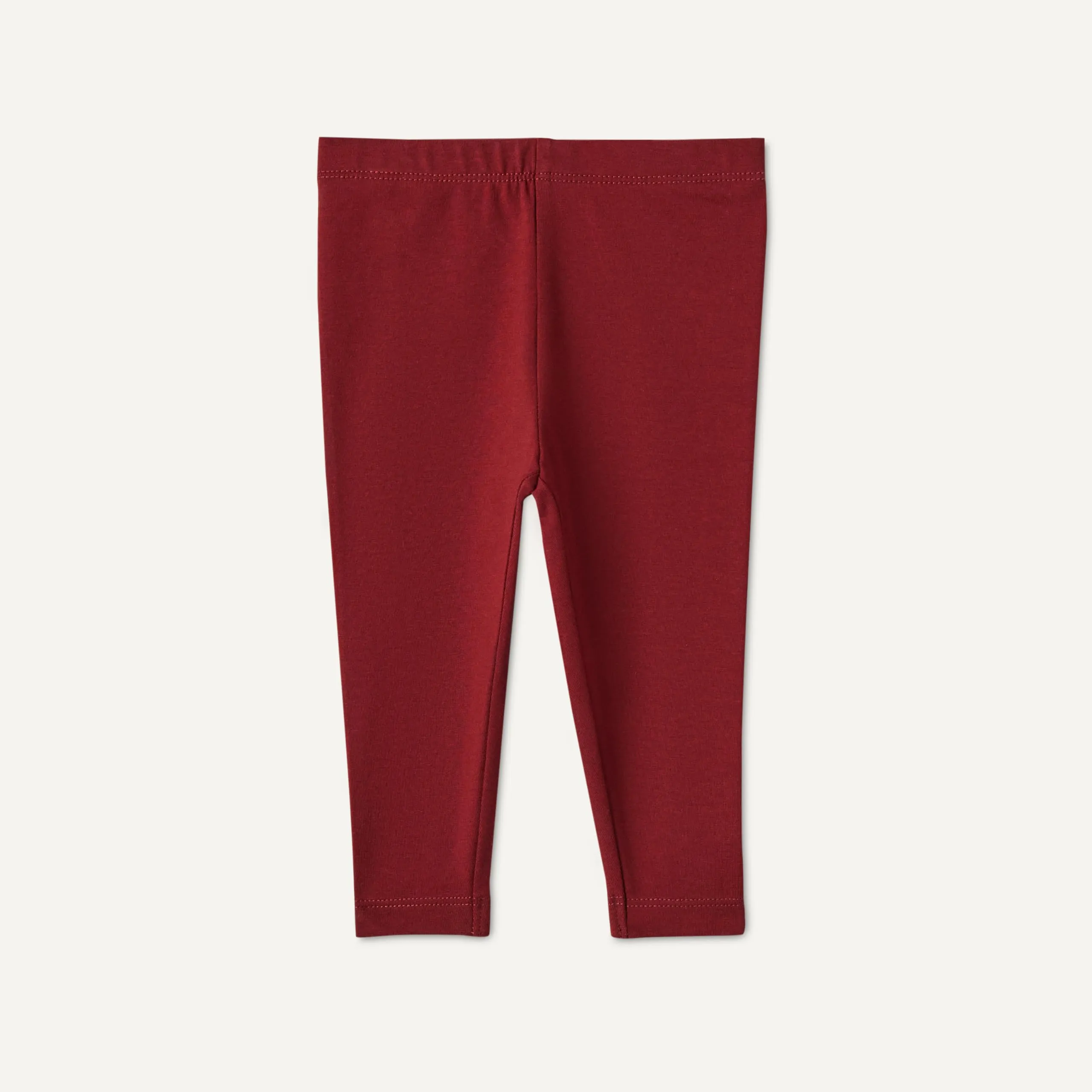 Amazon Essentials x Sofia Grainge Leggings alla Caviglia Traspiranti in Cotone Bimbo 0-24, Confezione da 3, Borgogna/Rosso/Tripe Stripe, 2 anni - immagine 6