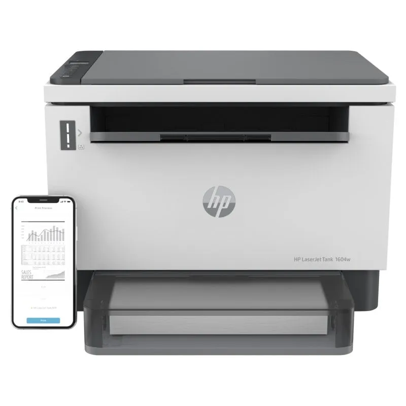 HP LaserJet Stampante multifunzione Tank 2604dw, Bianco e nero, Stampante per Aziendale, wireless Stampa fronte/retro Scansione verso e-mail Scansione su PDF - immagine 1