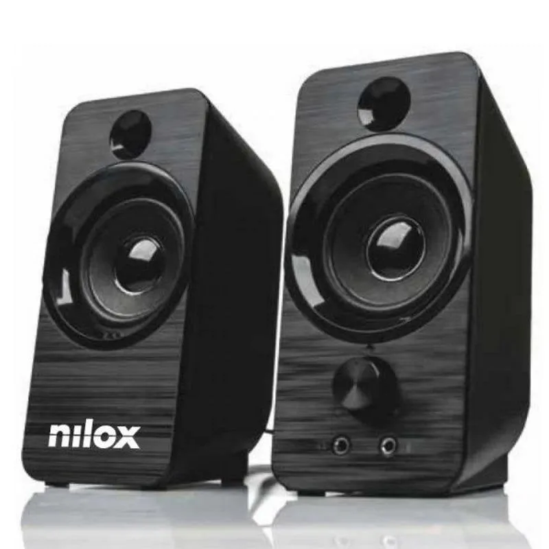 Altoparlanti da tavolo Nilox 6W Nero - immagine 1