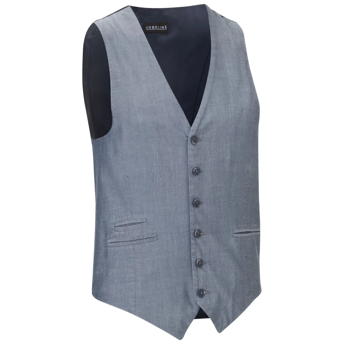 JOBELINE Gilet da cameriere Blake; Taglia 50; blu chiaro - immagine 1