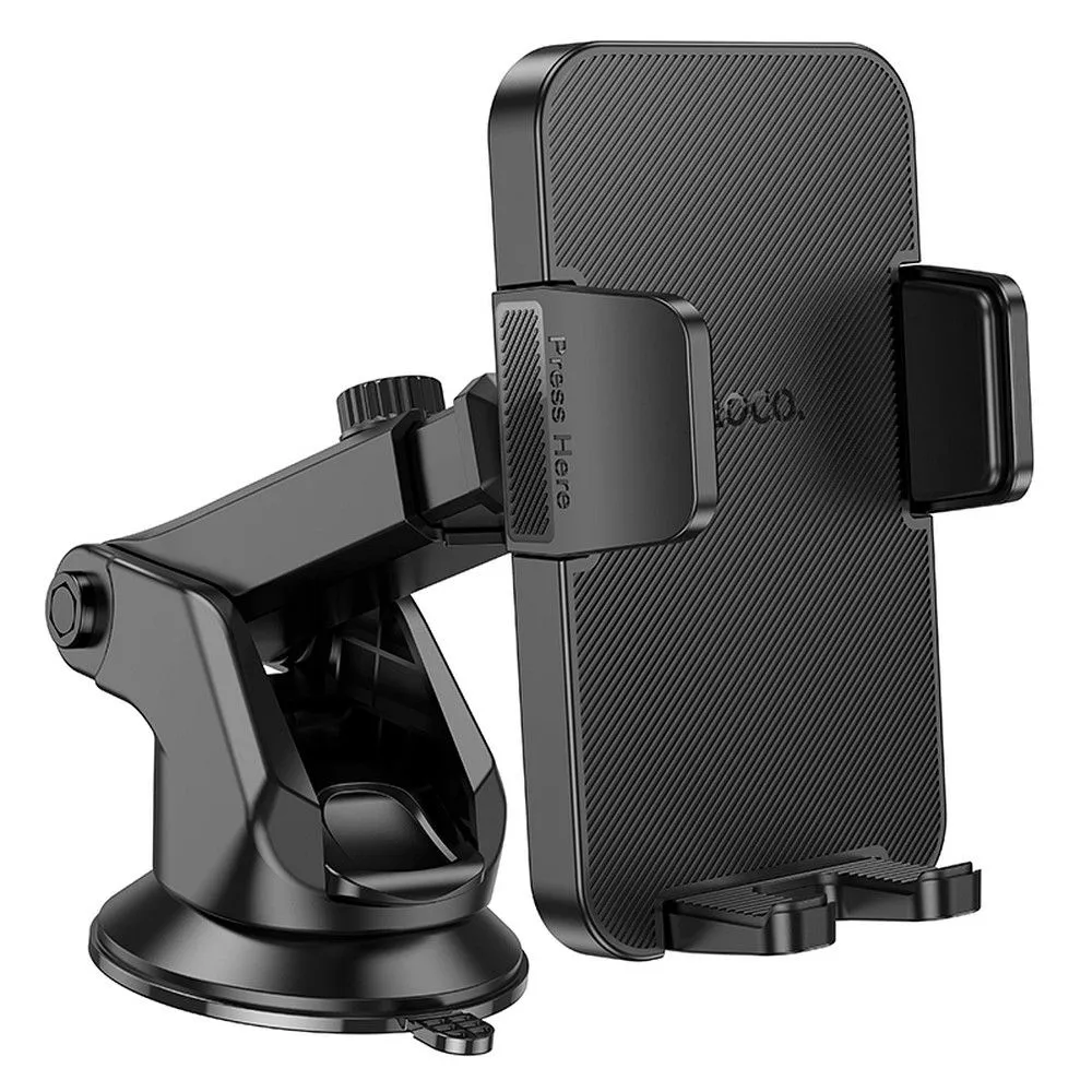 Supporto Auto HOCO H37, 4.5inch - 7inch, Nero - immagine 1