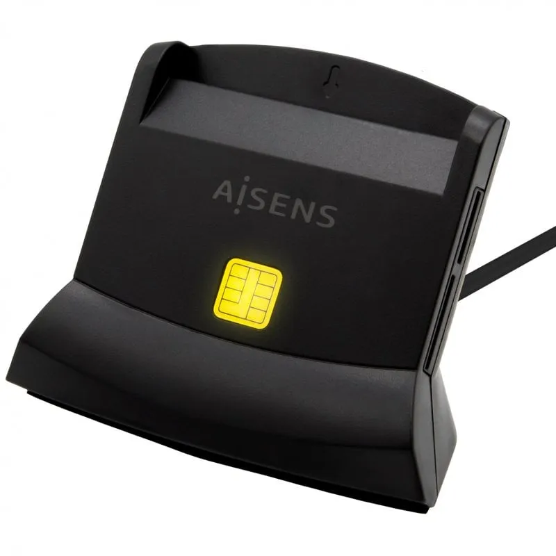 Lettore di schede e ID USB-C Aisens ASCR-SN04CSD-BK - immagine 1