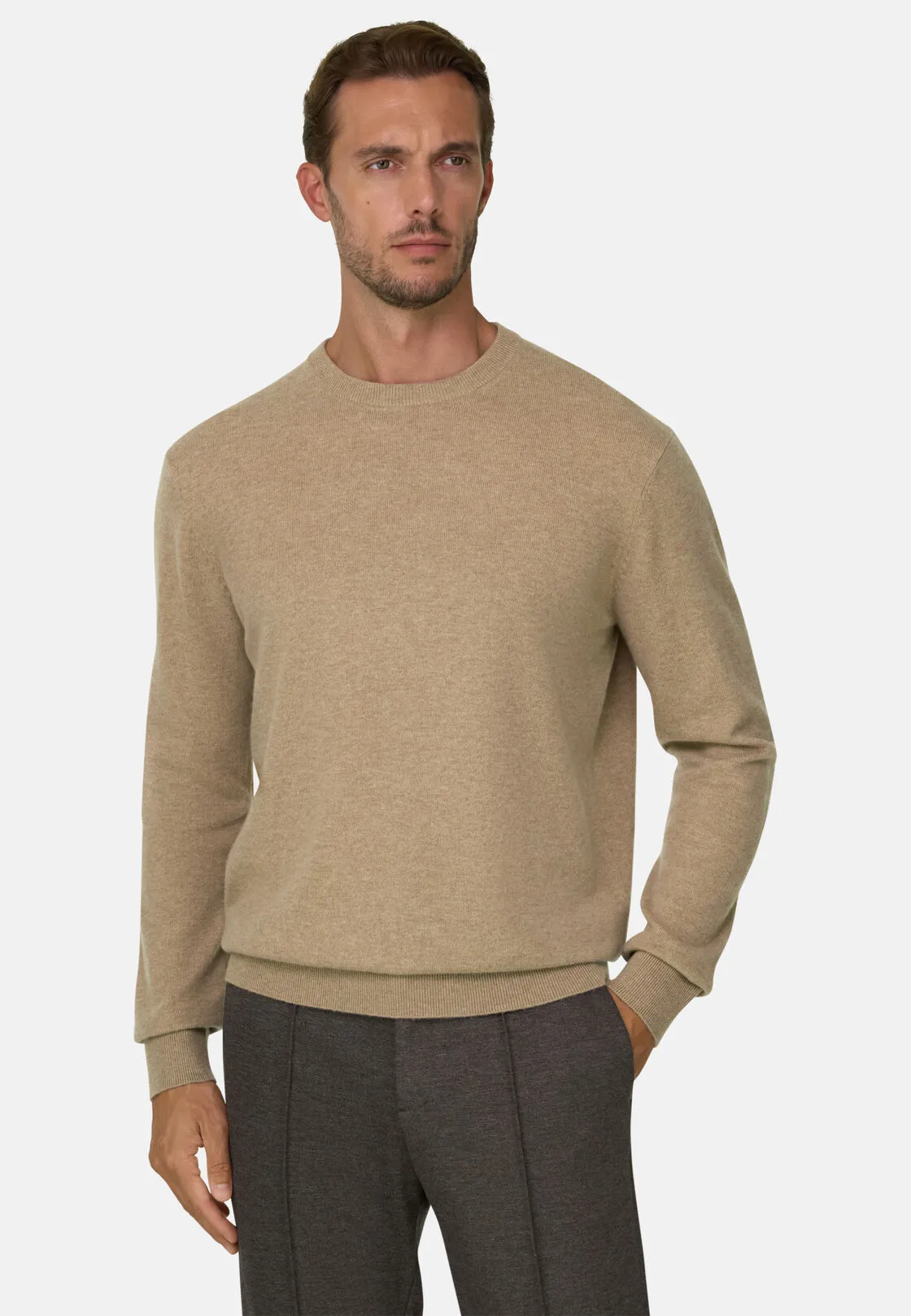 Boggi, Maglia Girocollo In Lana E Cashmere, Uomo, , Taglia: XL - immagine 1