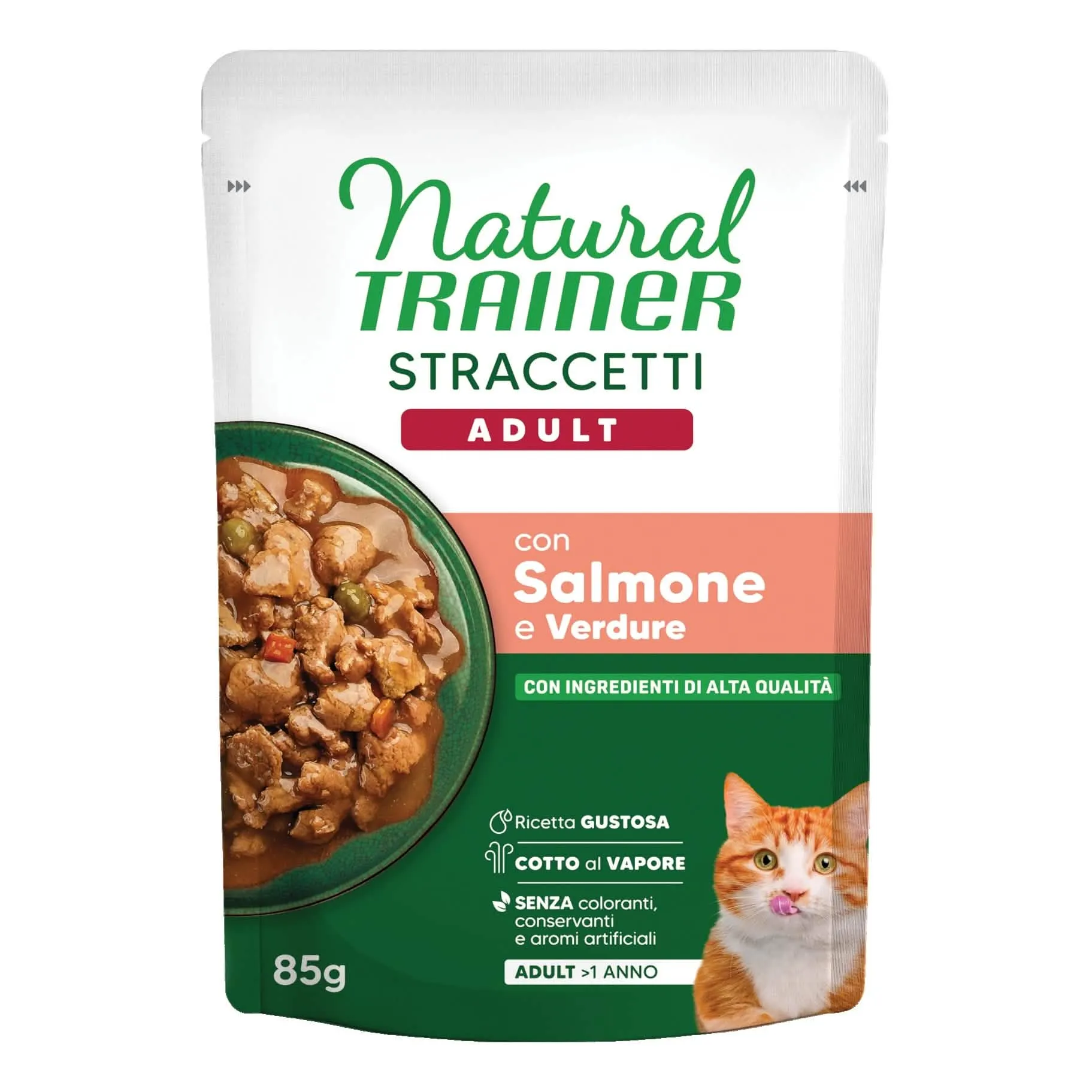 Natural trainer straccetti salmone 85 g - immagine 1