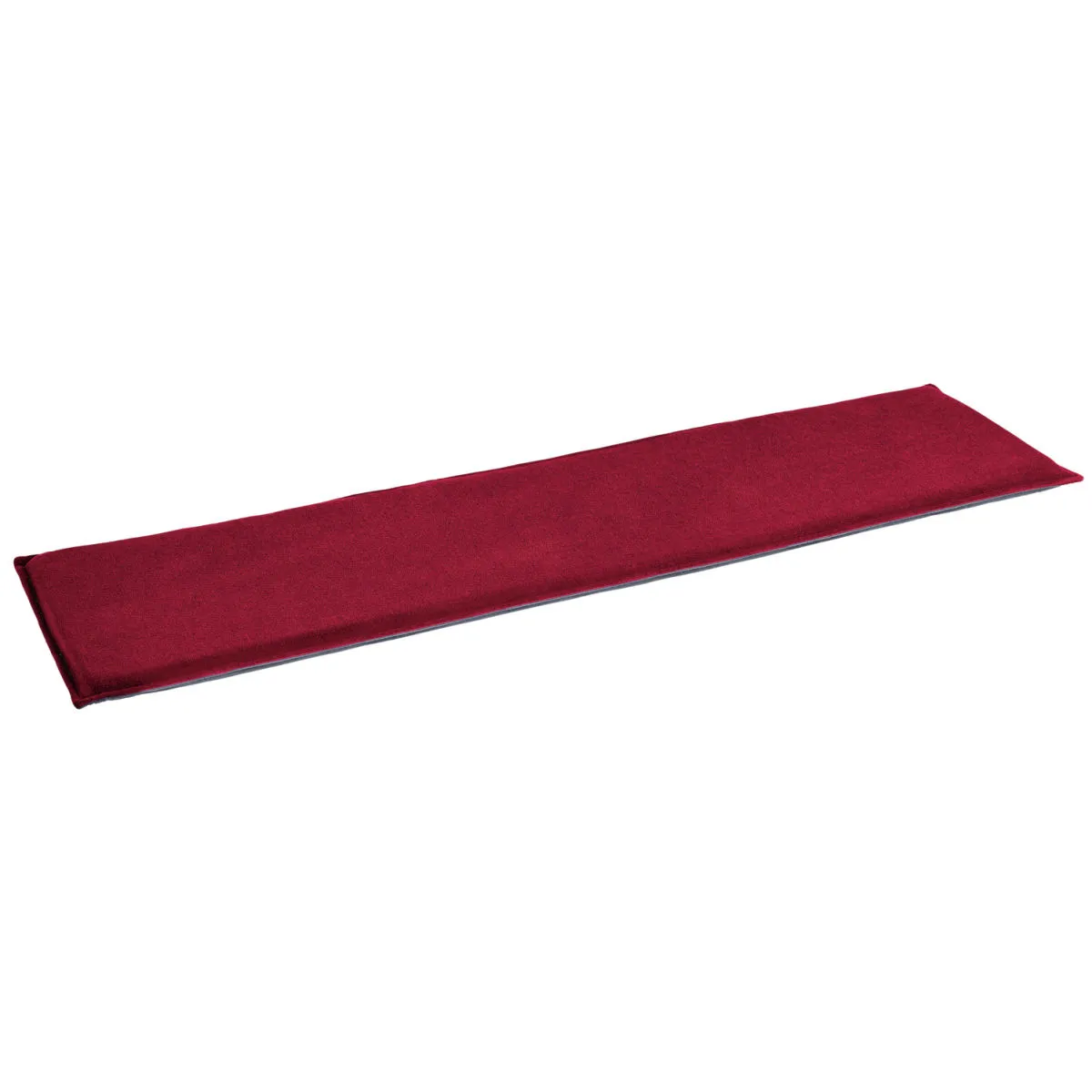 ERWIN M. Cuscino per panca Lia; 38x160x3 cm (LxLxH); rosso - immagine 1