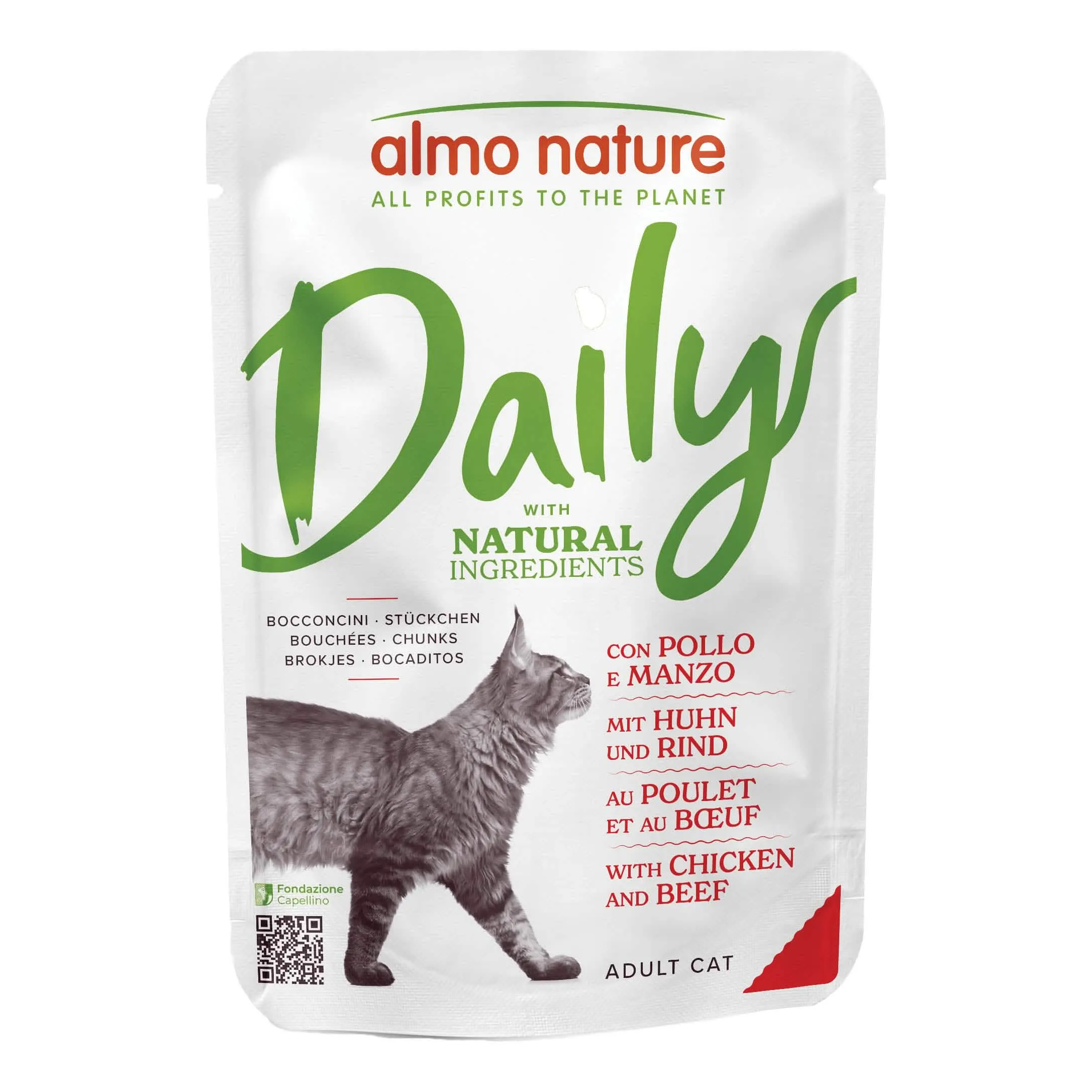 Daily cat pollo/manzo 70 g - immagine 1