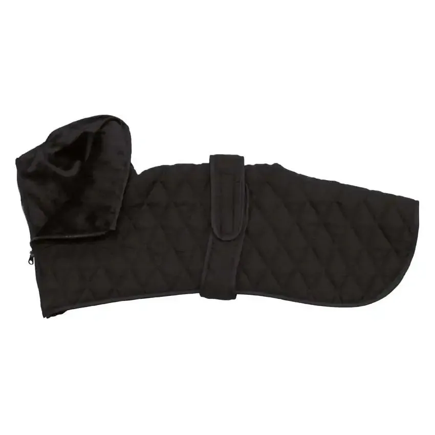 Cappotto per cani Greyhound Leather Croci Misura 60 cm Nero - immagine 1