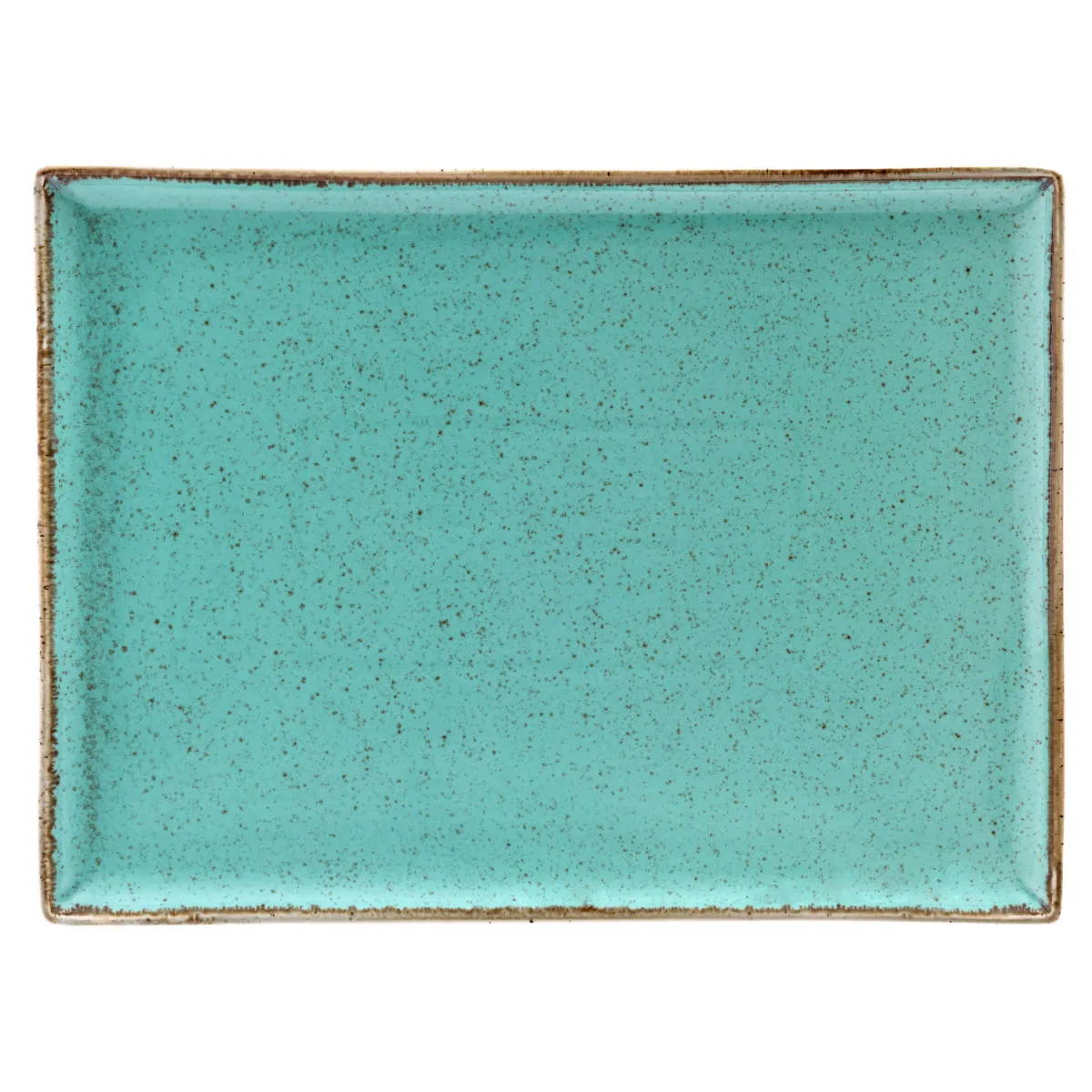 6x VEGA Piatto da portata Sidina rettangolare; 27x21x2 cm (LxLxH); turchese; rettangolare; 6 pz. / Pacco - immagine 1