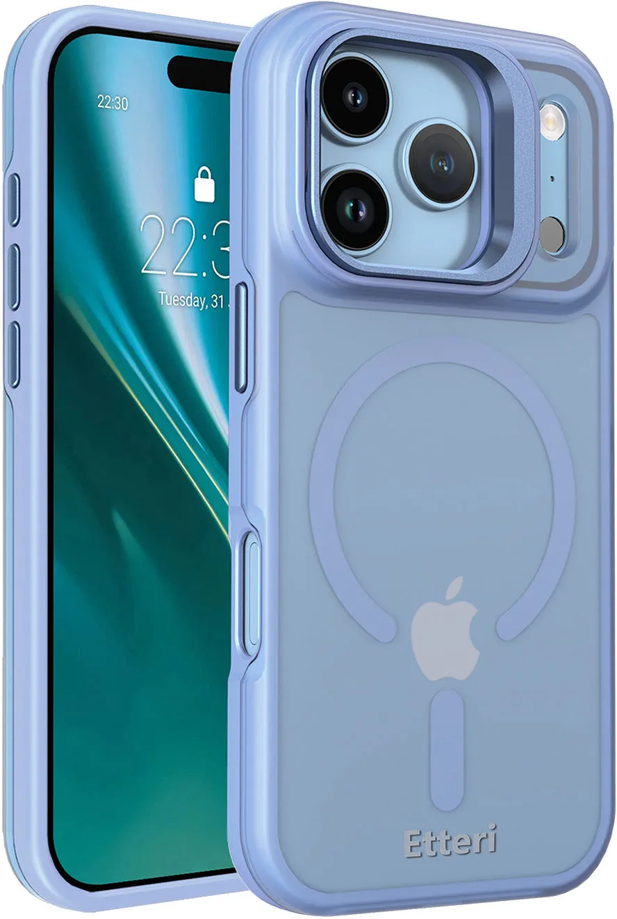 Custodia MagSafe per Apple iPhone 18 Pro / 17 Pro, Etteri, Morning Fog, Blu - immagine 1