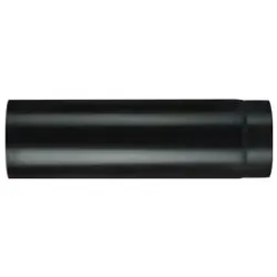 Tubo canna fumaria (13x100cm) PLUS LIGHT Nero opaco NNOL1300 - immagine 1