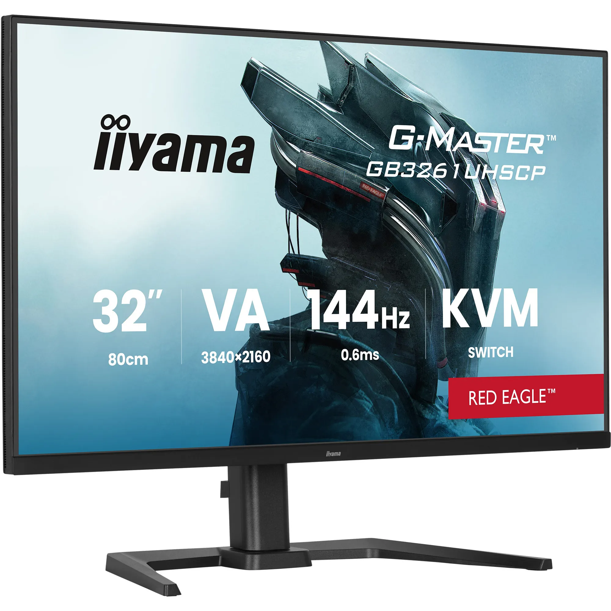 G-Master GB3261UHSCP-B1 Red Eagle, Monitor di gioco - immagine 1