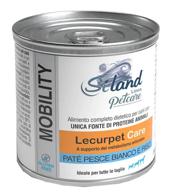 Siland lecurpet care umido cane pesce riso 300 g - immagine 1