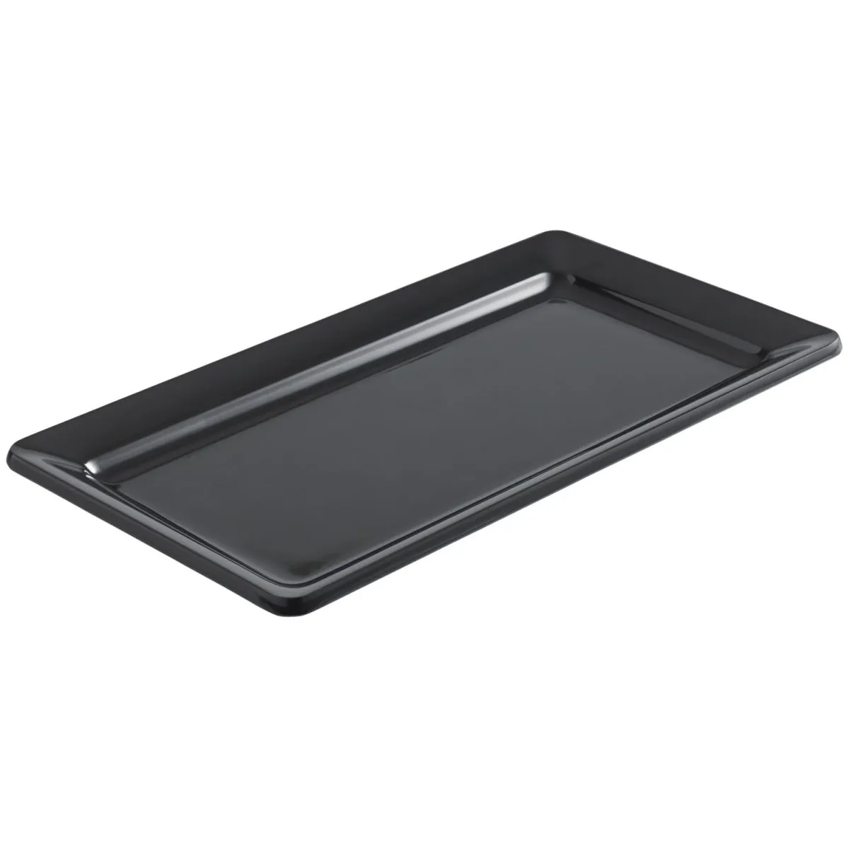 VEGA Vassoio buffet Melamin GN 1/3; GN 1/3, 32.5x17.6x3 cm (LxLxP); nero - immagine 1