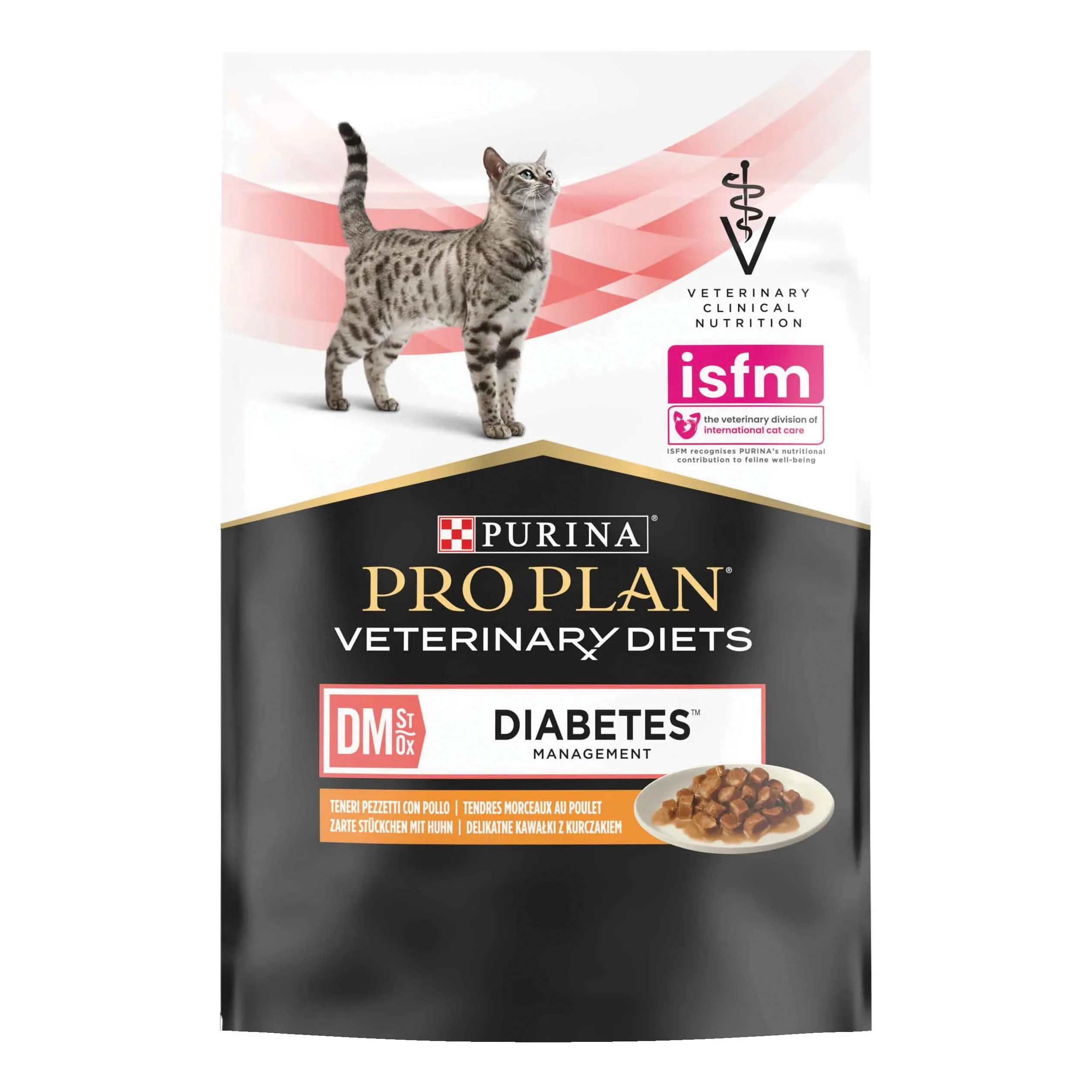 Ppvd gatto multipack dm diabet management pollo 10 x 85 g - immagine 1
