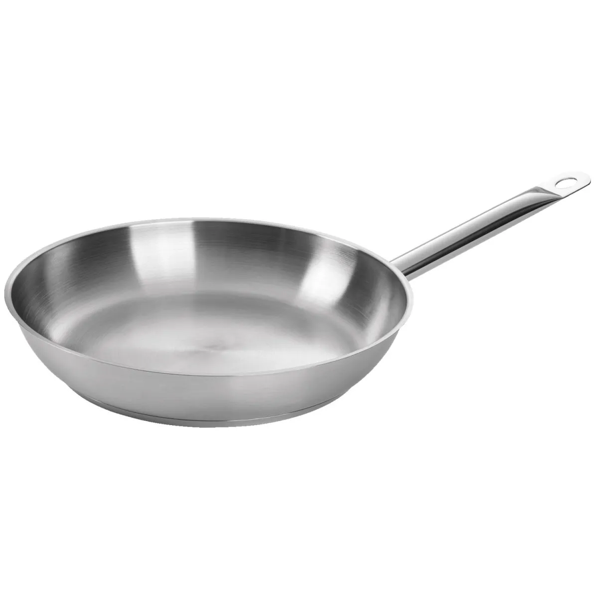 VEGA Padella senza rivestimento; 28x5.7 cm (ØxH); acciaio inox; rotonda - immagine 1