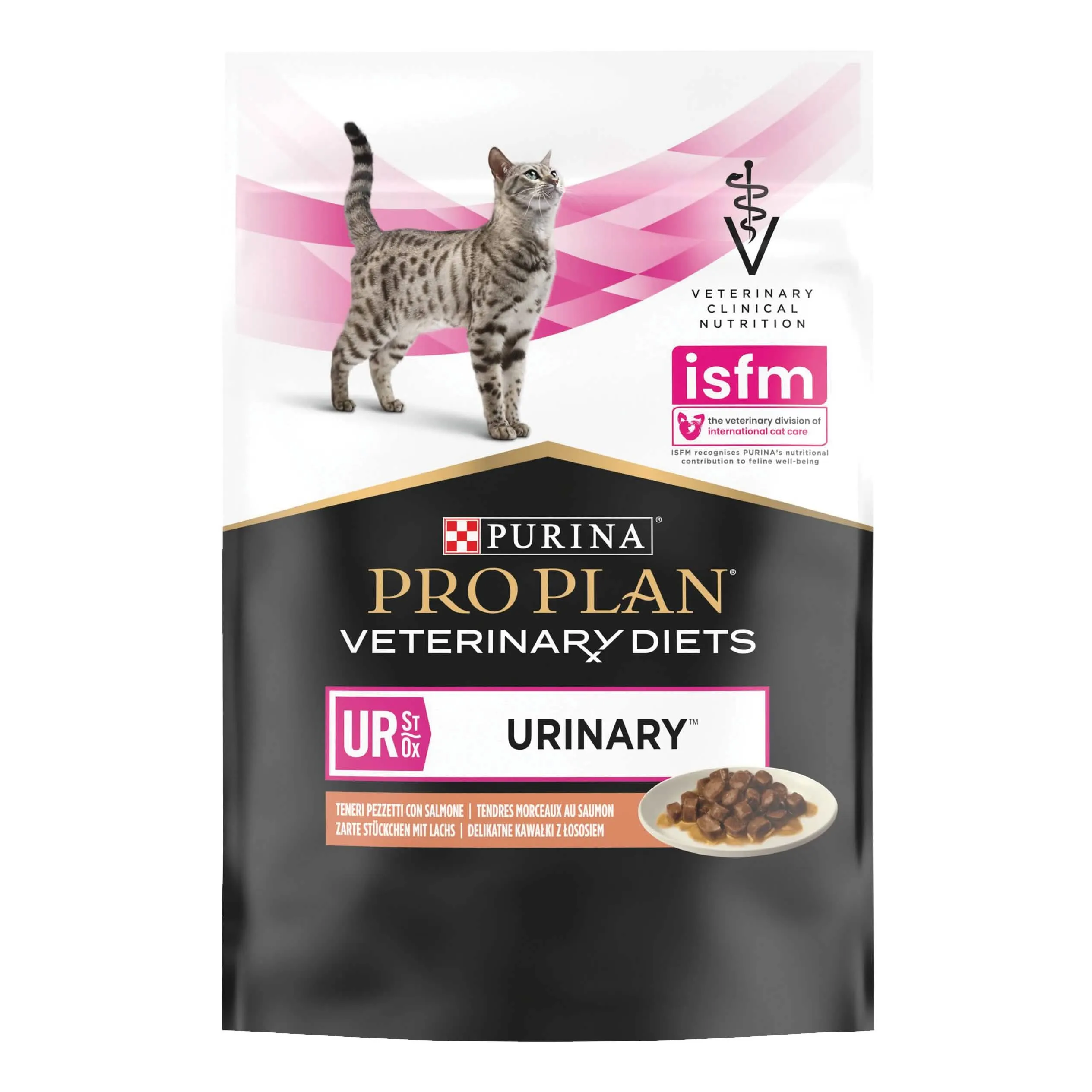 Ppvd gatto multipack ur urinary salmone 10x85 g - immagine 1
