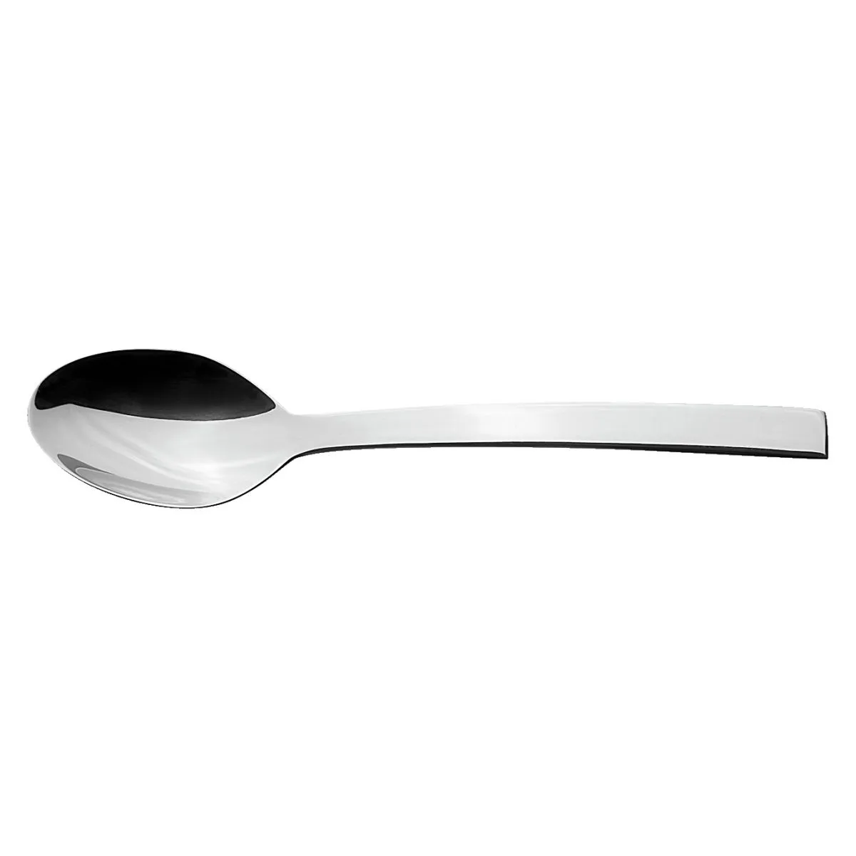 12x VEGA Cucchiaino caffè espresso Decaso; 10.8 cm (L); argento, manico argento; 12 pz. / Pacco - immagine 1