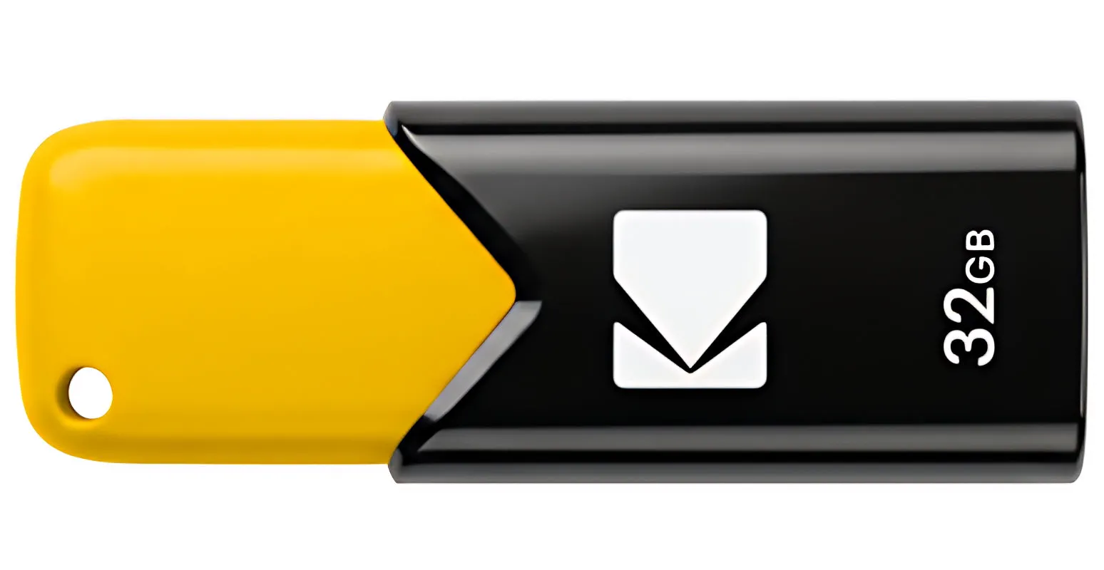 Memoria Esterna USB-A 3.2 Kodak B110S Click Easy, 32Gb EKMMD32GB113S - immagine 1