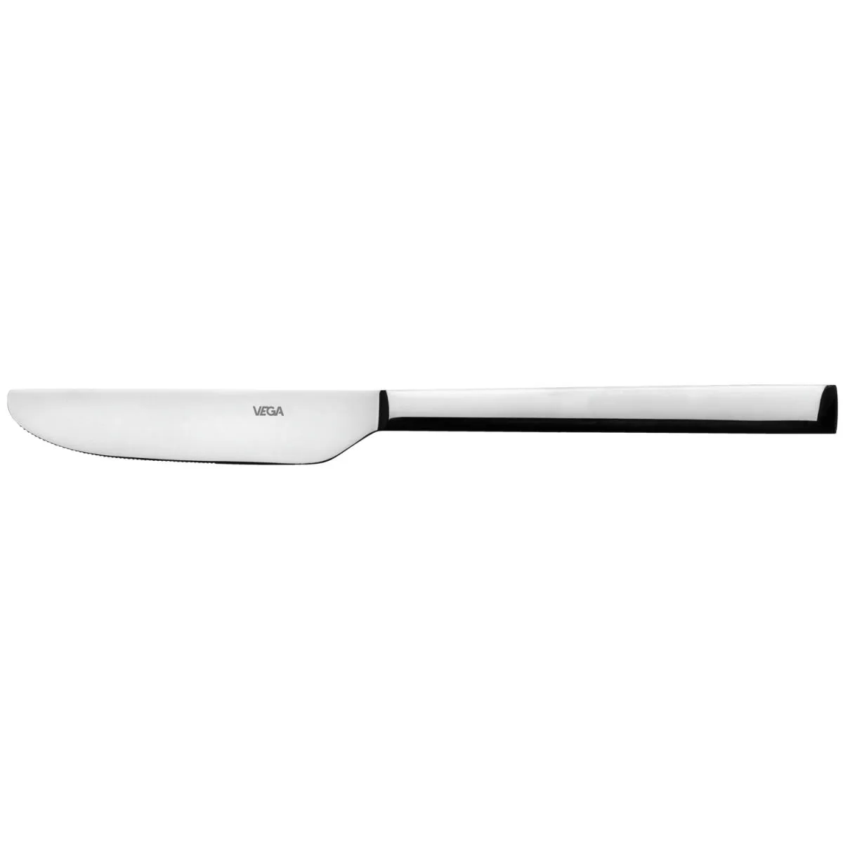 12x VEGA Coltello da tavola Decaso; 21.4 cm (L); argento, manico argento; 12 pz. / Pacco - immagine 1