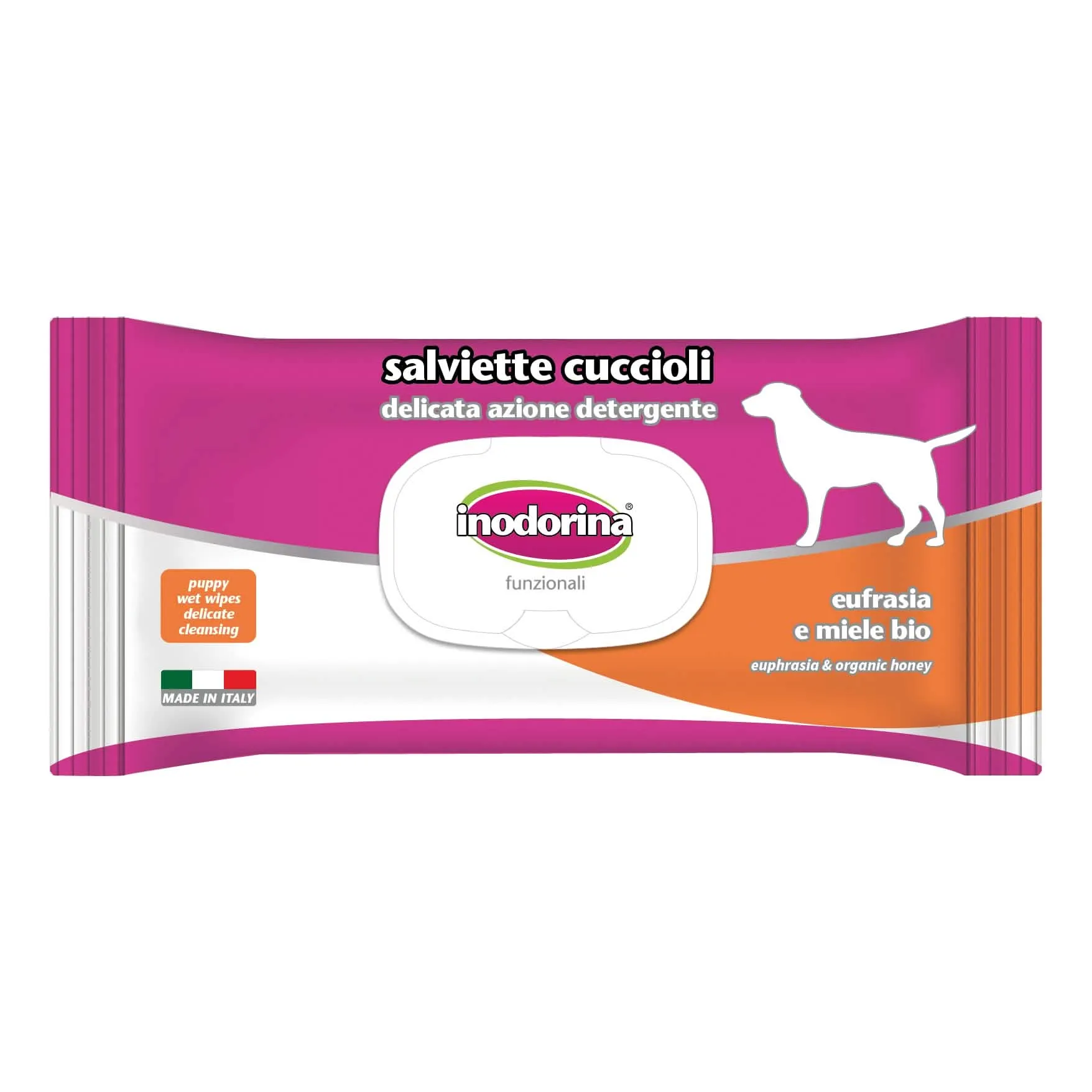 Inodorina funzionale salviette cucciolo 40 pezzi - immagine 1