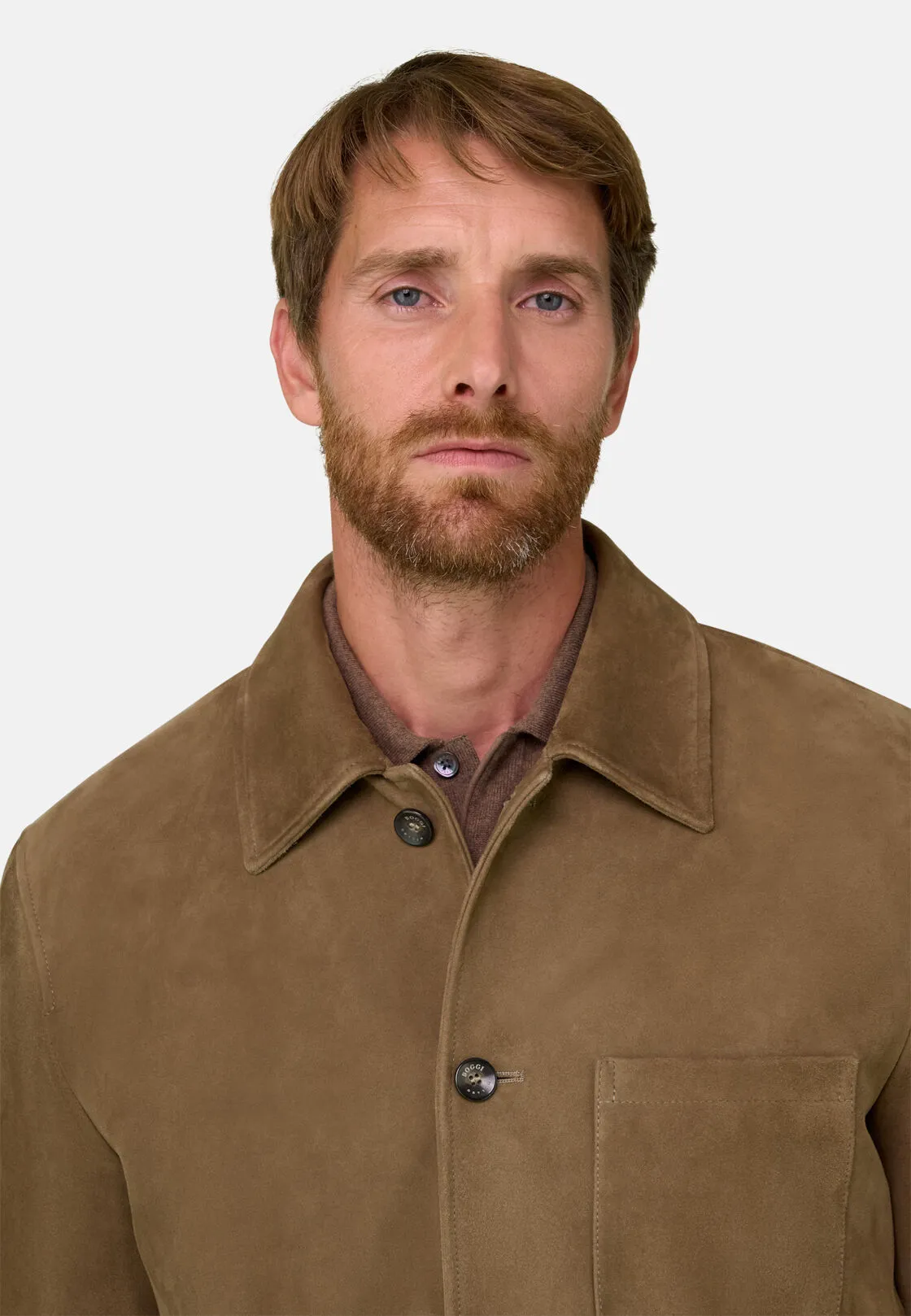 Boggi, Giacca Camicia In Pelle, Uomo, , Taglia: S - immagine 3