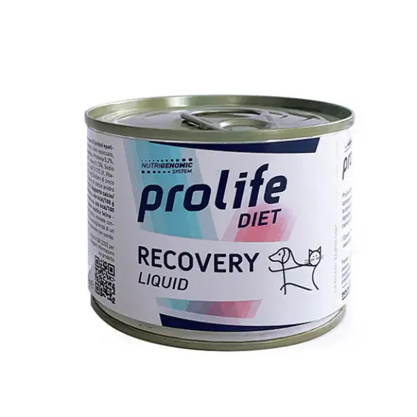 Prolife Diet Veterinary Formula Recovery Liquid 190 gr Pollo - confezione da 12 pezzi - Dieta veterinaria per gatti - immagine 1